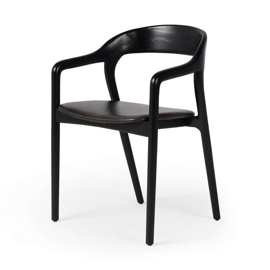 Four Hands - Amare Dining Armchair - Sonoma Black - 236452-002 veiw 1
