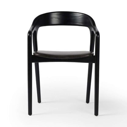 Four Hands - Amare Dining Armchair - Sonoma Black - 236452-002 veiw 3
