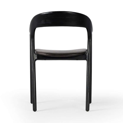 Four Hands - Amare Dining Armchair - Sonoma Black - 236452-002 veiw 4