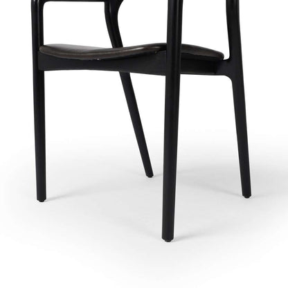 Four Hands - Amare Dining Armchair - Sonoma Black - 236452-002 veiw 11
