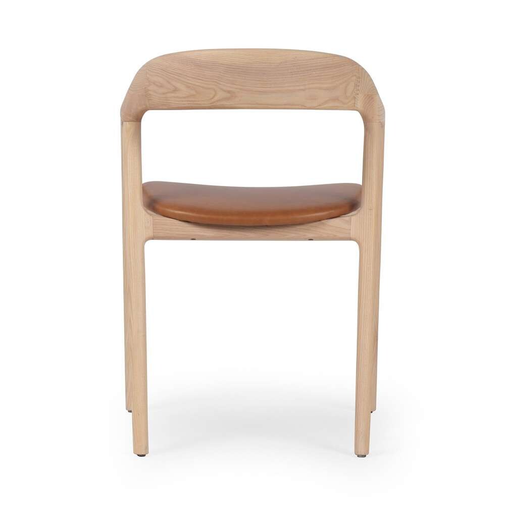 Four Hands - Amare Dining Armchair - Sonoma Butterscotch - 236452-001 veiw 3