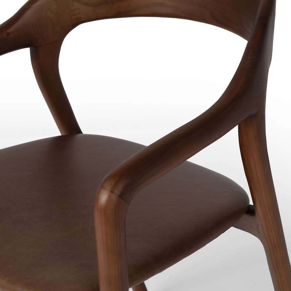 Four Hands - Amare Dining Armchair - Sonoma Coco - 236452-003 veiw 10
