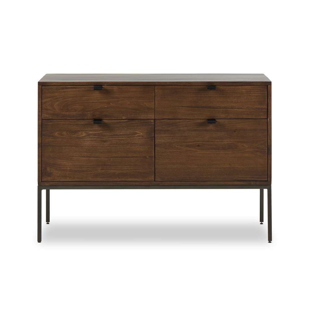 Four Hands - Fulton - Trey Modular Wide Filing Cabinet - Auburn - 236182-002 veiw 1