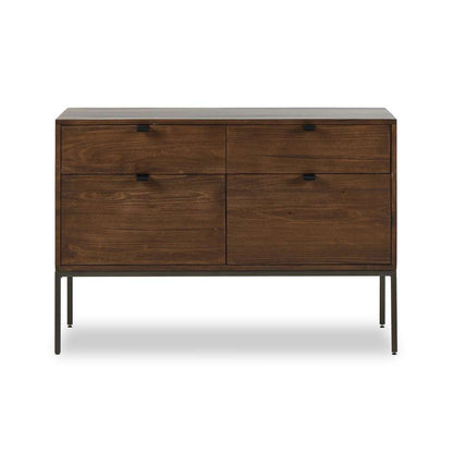 Four Hands - Fulton - Trey Modular Wide Filing Cabinet - Auburn - 236182-002 veiw 1
