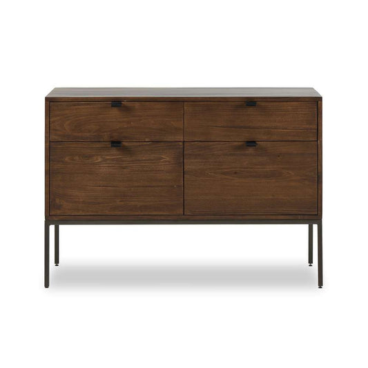 Four Hands - Fulton - Trey Modular Wide Filing Cabinet - Auburn - 236182-002 veiw 1