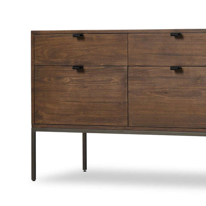 Four Hands - Fulton - Trey Modular Wide Filing Cabinet - Auburn - 236182-002 veiw 3