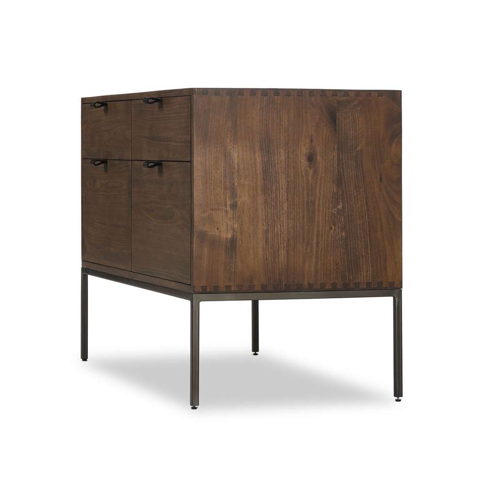 Four Hands - Fulton - Trey Modular Wide Filing Cabinet - Auburn - 236182-002 veiw 8