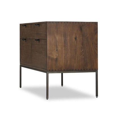 Four Hands - Fulton - Trey Modular Wide Filing Cabinet - Auburn - 236182-002 veiw 8
