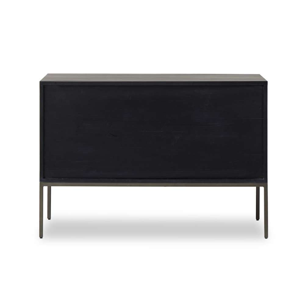 Four Hands - Fulton - Trey Modular Wide Filing Cabinet - Black Wsh - 236182-001 veiw 2