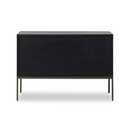 Four Hands - Fulton - Trey Modular Wide Filing Cabinet - Black Wsh - 236182-001 veiw 2