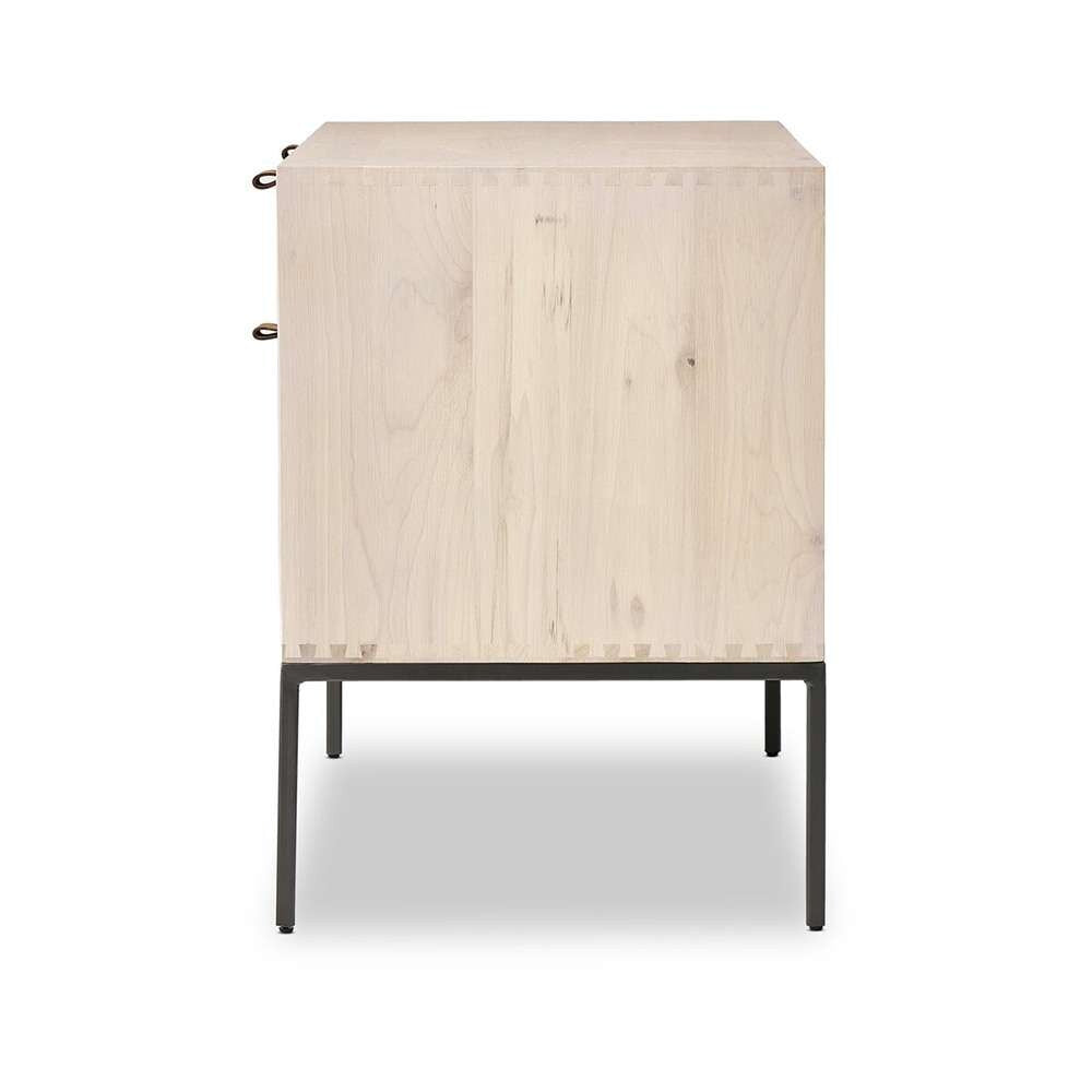 Four Hands - Fulton - Trey Modular Wide Filing Cabinet - Dove - 236182-003 veiw 3