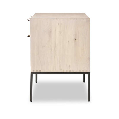 Four Hands - Fulton - Trey Modular Wide Filing Cabinet - Dove - 236182-003 veiw 3