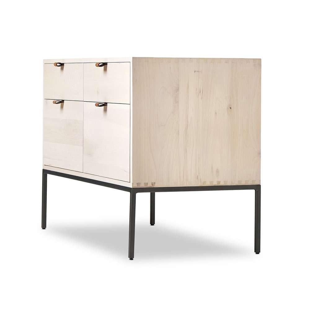 Four Hands - Fulton - Trey Modular Wide Filing Cabinet - Dove - 236182-003 veiw 11