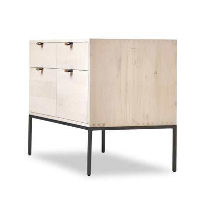 Four Hands - Fulton - Trey Modular Wide Filing Cabinet - Dove - 236182-003 veiw 11