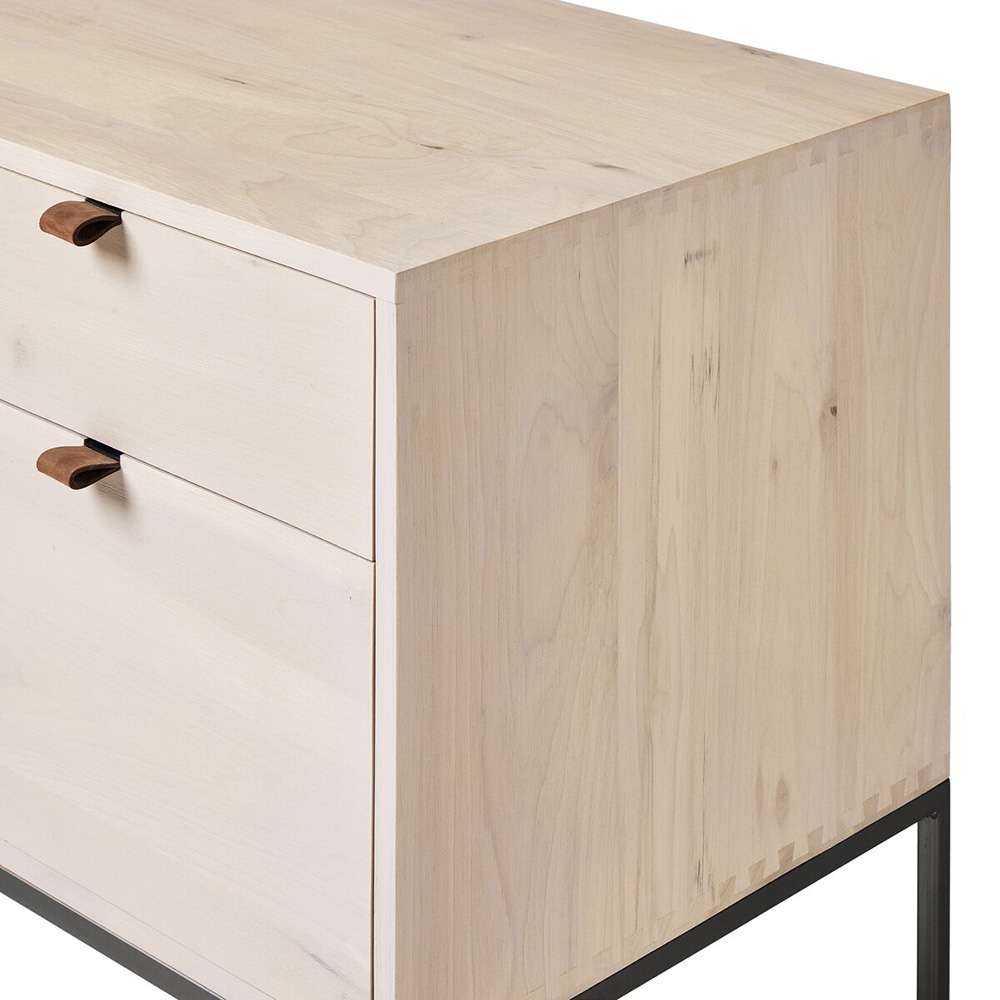 Four Hands - Fulton - Trey Modular Wide Filing Cabinet - Dove - 236182-003 veiw 12