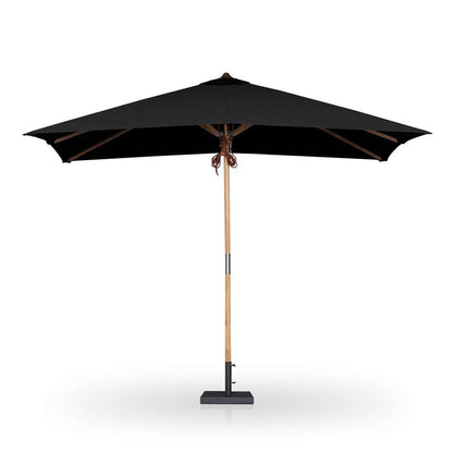 Four Hands - Garwood - Baska Outdoor Rectangular Umbrella - Arashi Black - 242880-003 veiw 1