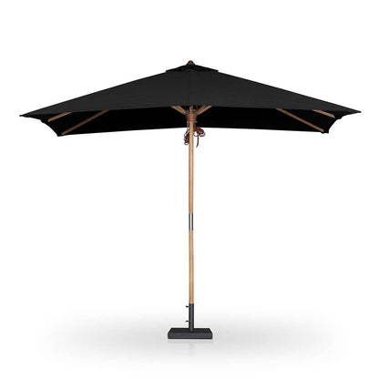 Four Hands - Garwood - Baska Outdoor Rectangular Umbrella - Arashi Black - 242880-003 veiw 2
