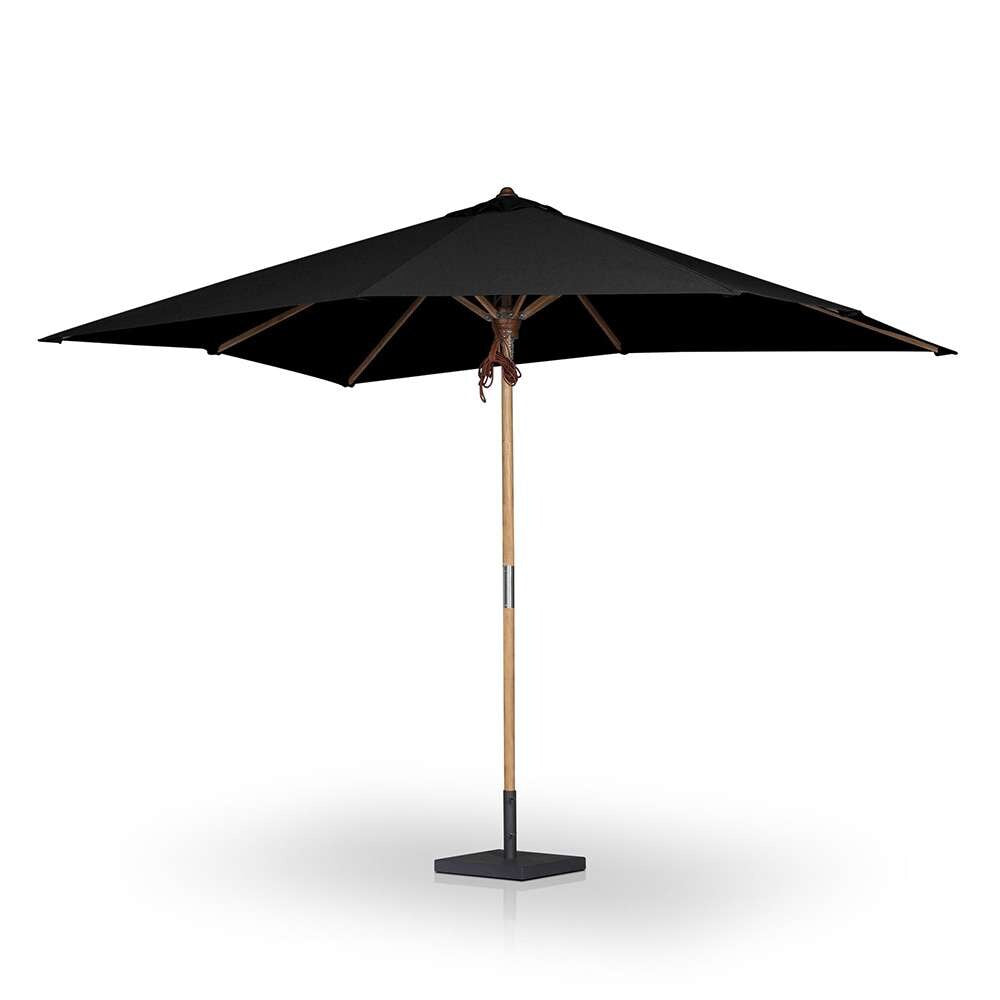 Four Hands - Garwood - Baska Outdoor Rectangular Umbrella - Arashi Black - 242880-003 veiw 12