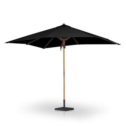 Four Hands - Garwood - Baska Outdoor Rectangular Umbrella - Arashi Black - 242880-003 veiw 12