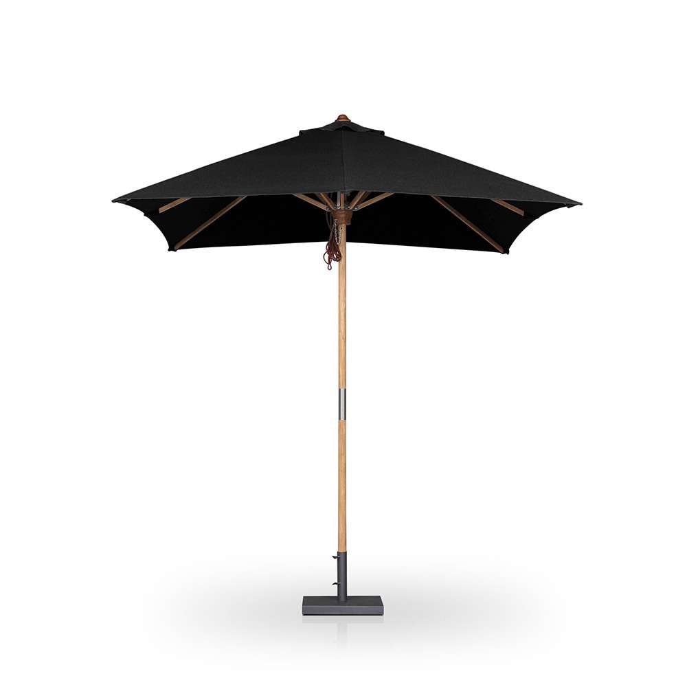 Four Hands - Garwood - Baska Outdoor Rectangular Umbrella - Arashi Black - 242880-003 veiw 13