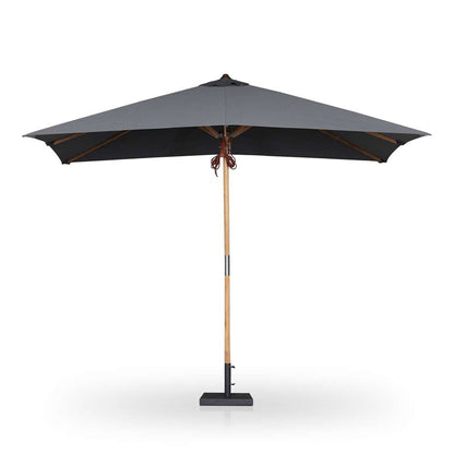 Four Hands - Garwood - Baska Outdoor Rectangular Umbrella - Arashi Graphite - 242880-002 veiw 1