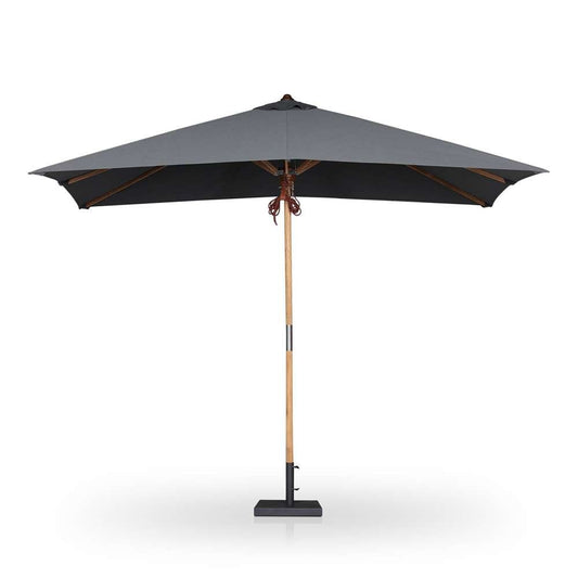 Four Hands - Garwood - Baska Outdoor Rectangular Umbrella - Arashi Graphite - 242880-002 veiw 1