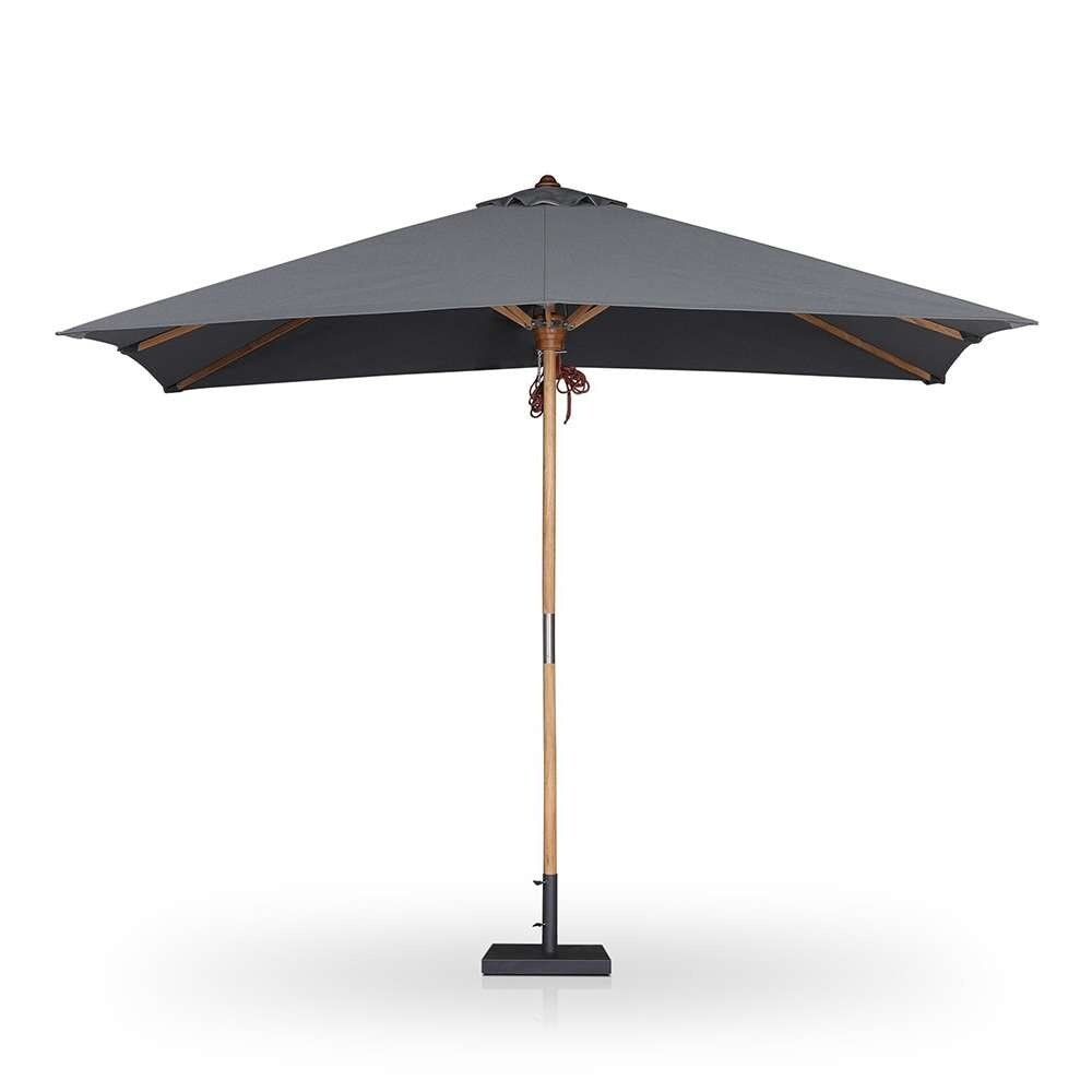 Four Hands - Garwood - Baska Outdoor Rectangular Umbrella - Arashi Graphite - 242880-002 veiw 2