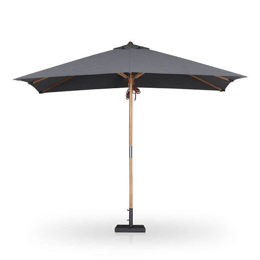 Four Hands - Garwood - Baska Outdoor Rectangular Umbrella - Arashi Graphite - 242880-002 veiw 2