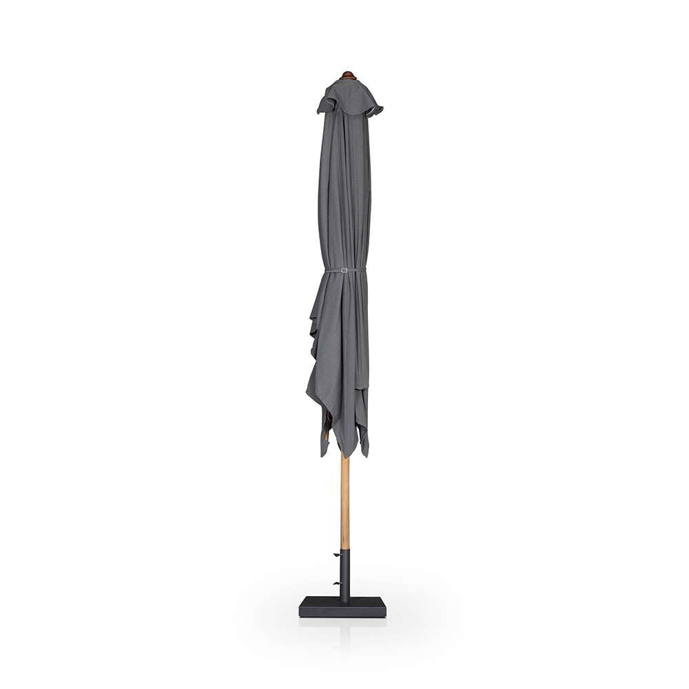 Four Hands - Garwood - Baska Outdoor Rectangular Umbrella - Arashi Graphite - 242880-002 veiw 8