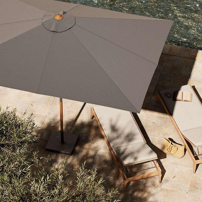 Four Hands - Garwood - Baska Outdoor Rectangular Umbrella - Arashi Graphite - 242880-002 veiw 11