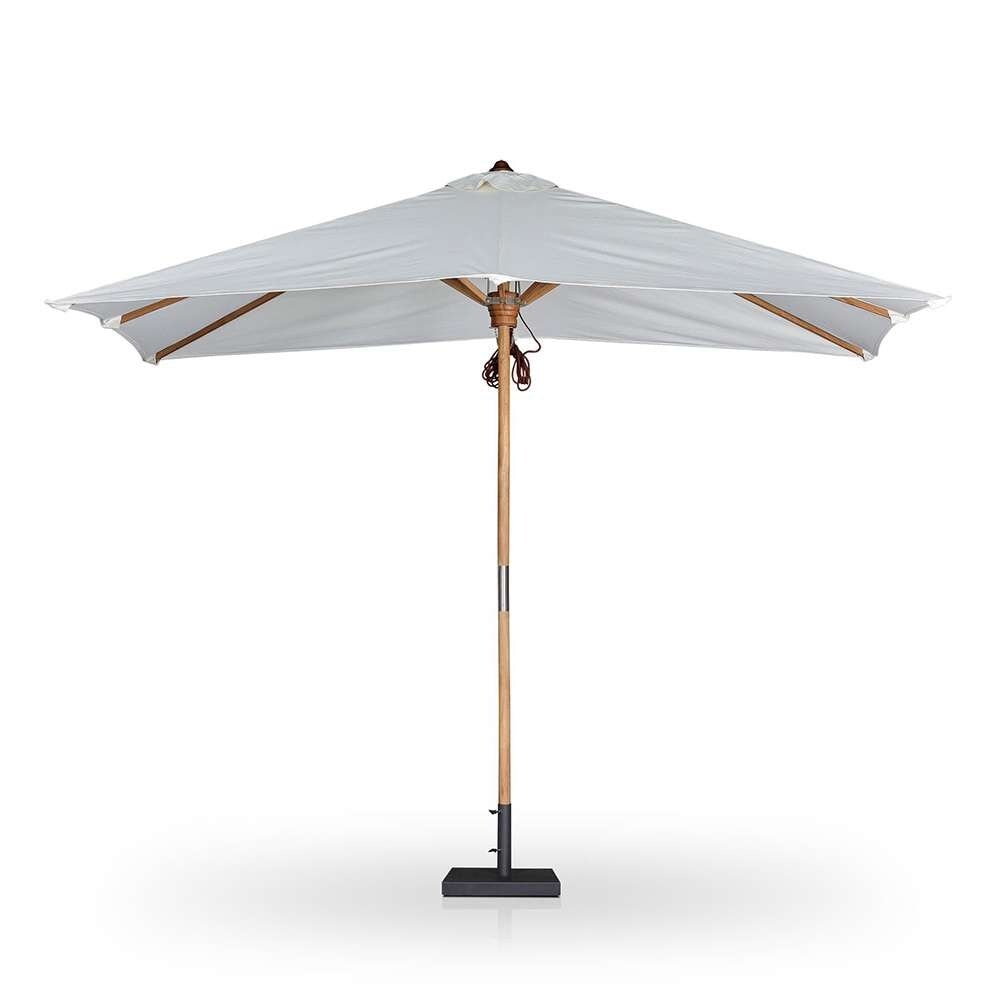 Four Hands - Garwood - Baska Outdoor Rectangular Umbrella - Arashi Salt - 242880-001 veiw 2