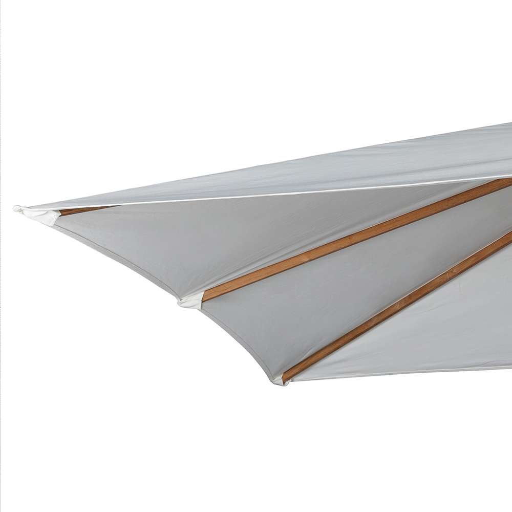 Four Hands - Garwood - Baska Outdoor Rectangular Umbrella - Arashi Salt - 242880-001 veiw 5