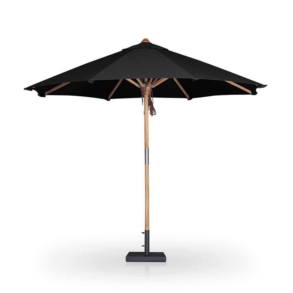 Four Hands - Garwood - Baska Outdoor Round Umbrella - Arashi Black - 242876-003 veiw 2