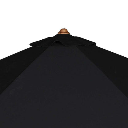 Four Hands - Garwood - Baska Outdoor Round Umbrella - Arashi Black - 242876-003 veiw 9