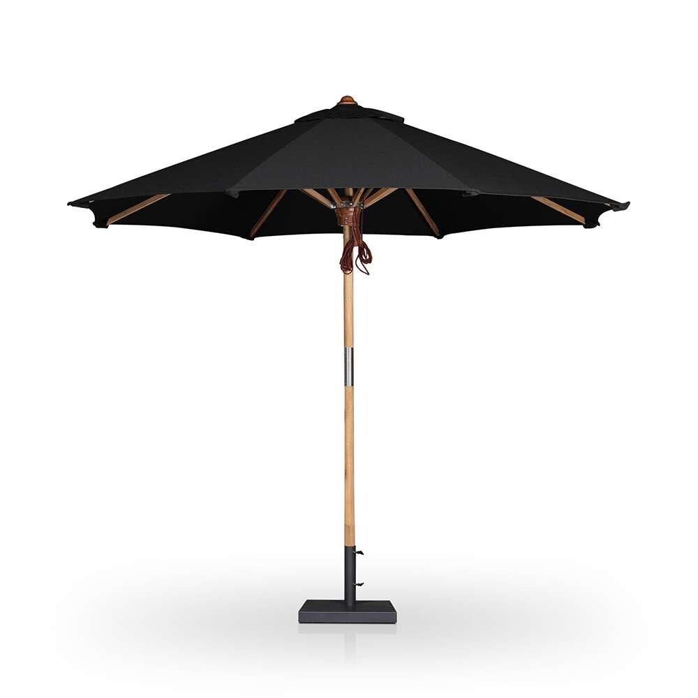 Four Hands - Garwood - Baska Outdoor Round Umbrella - Arashi Black - 242876-003 veiw 12