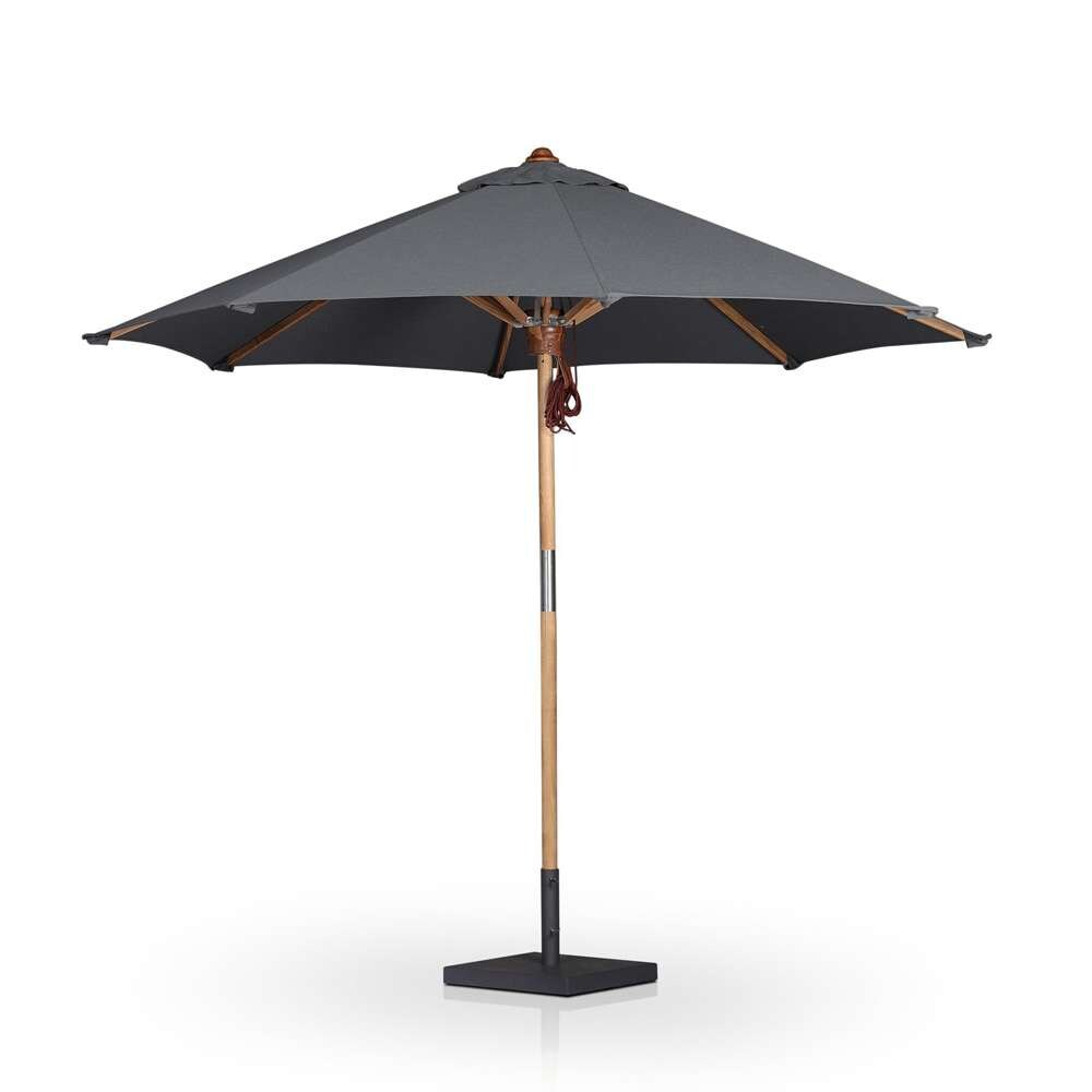 Four Hands - Garwood - Baska Outdoor Round Umbrella - Arashi Graphite - 242876-002 veiw 1