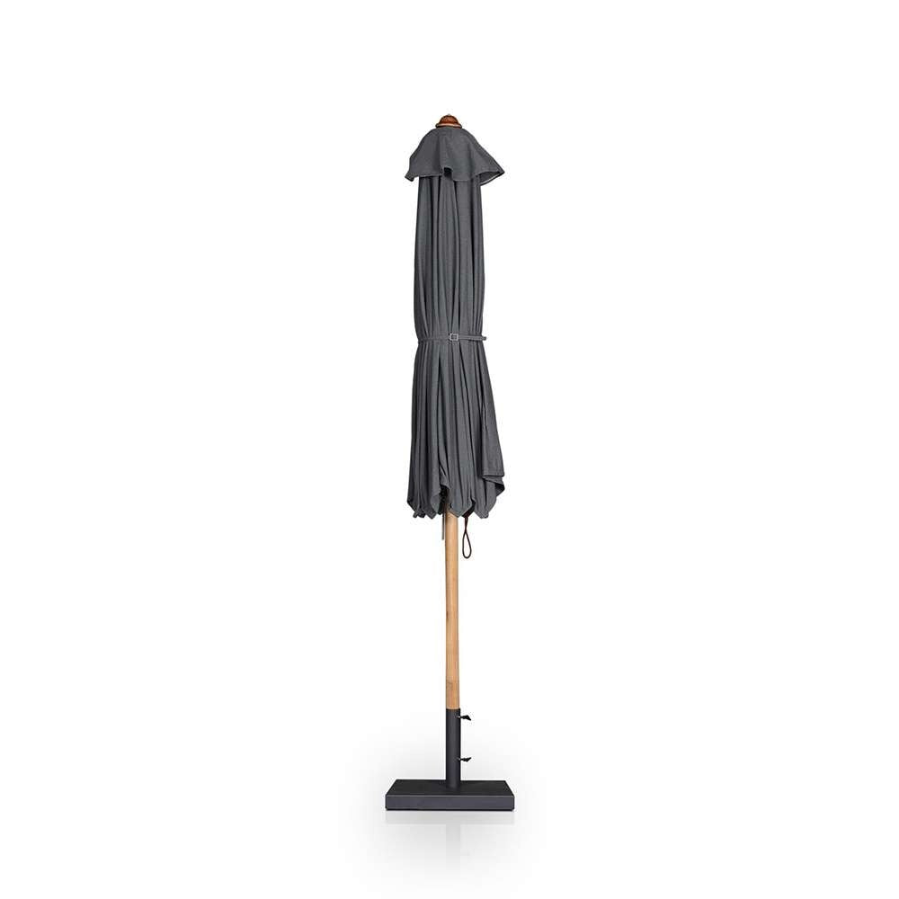 Four Hands - Garwood - Baska Outdoor Round Umbrella - Arashi Graphite - 242876-002 veiw 8