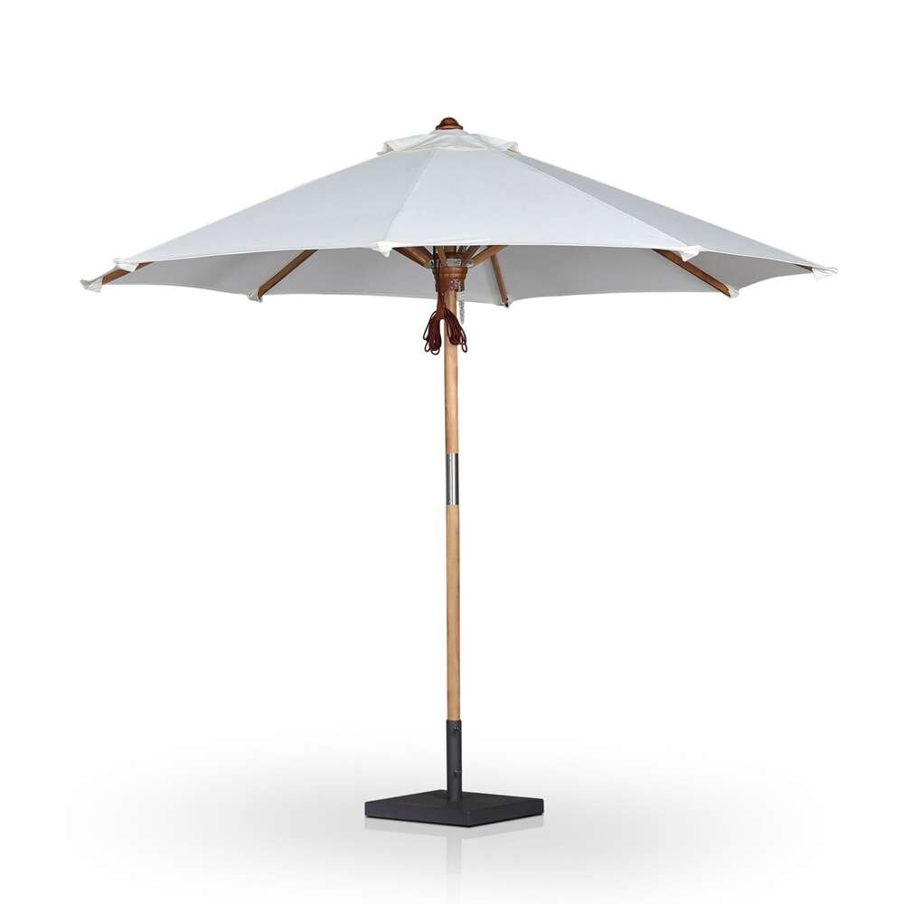 Four Hands - Garwood - Baska Outdoor Round Umbrella - Arashi Salt - 242876-001 veiw 1