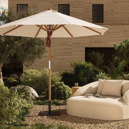 Four Hands - Garwood - Baska Outdoor Round Umbrella - Arashi Salt - 242876-001 veiw 11