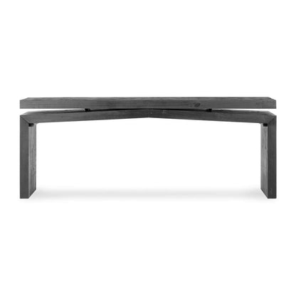 Four Hands - Matthes Large Console Table - Aged Black Pine - 243556-003 veiw 2
