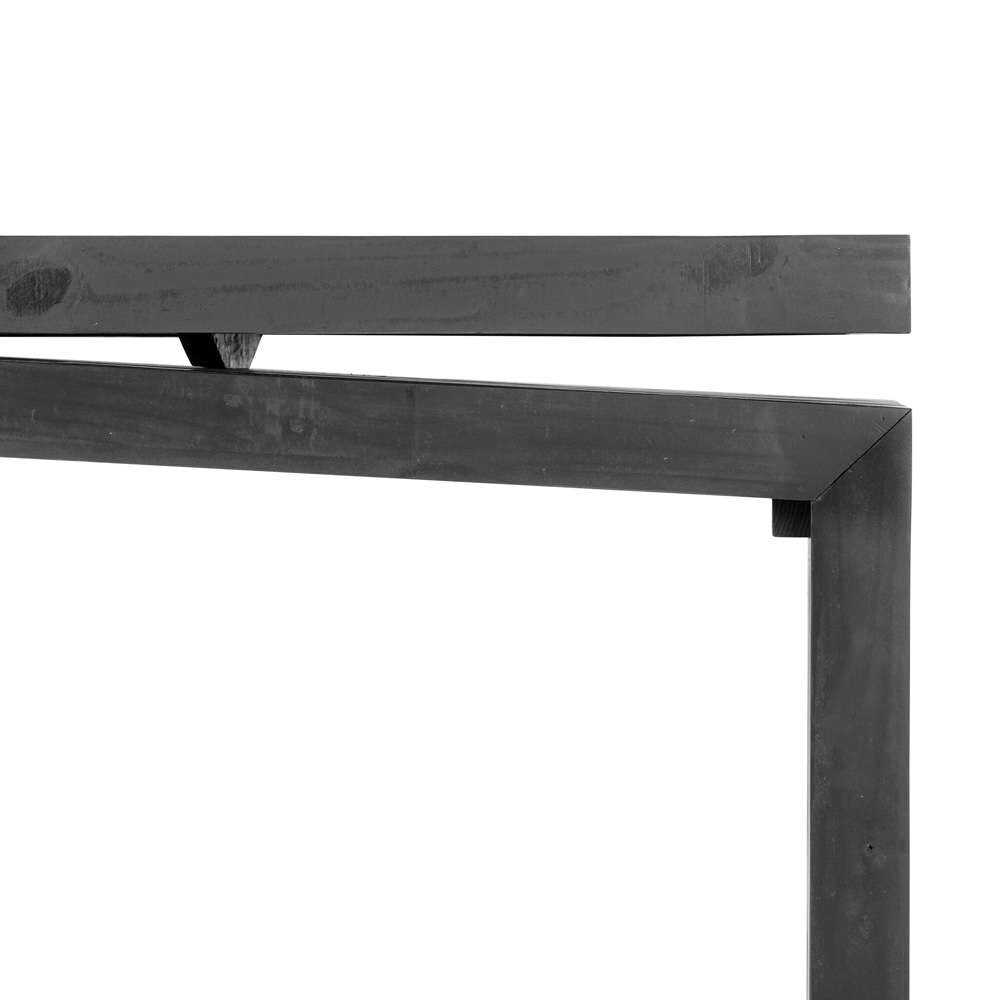Four Hands - Matthes Large Console Table - Aged Black Pine - 243556-003 veiw 5
