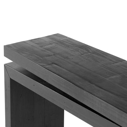 Four Hands - Matthes Large Console Table - Aged Black Pine - 243556-003 veiw 9