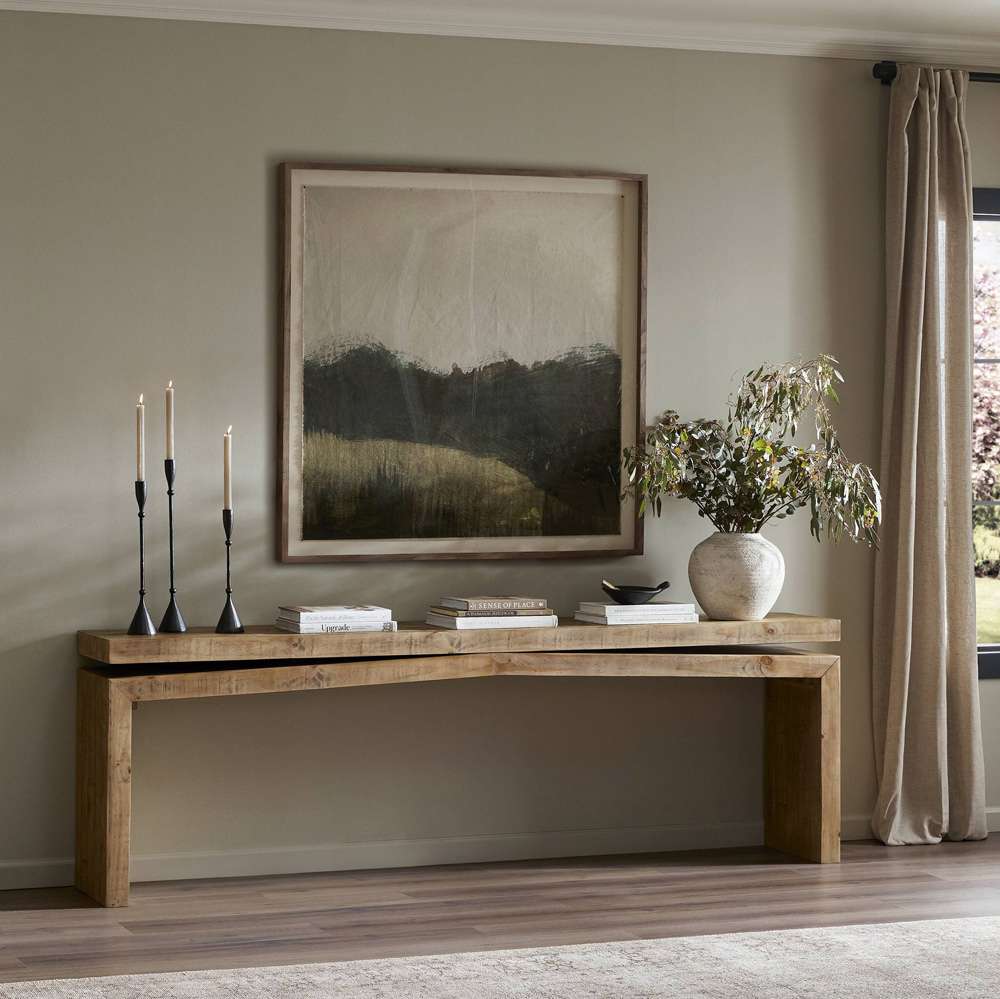 Four Hands - Matthes Large Console Table - Sierra Rustic Natural - 243556-001 veiw 3