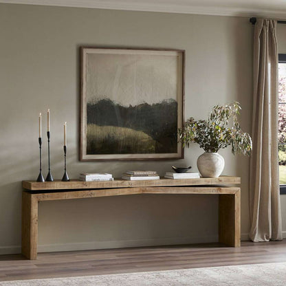 Four Hands - Matthes Large Console Table - Sierra Rustic Natural - 243556-001 veiw 3