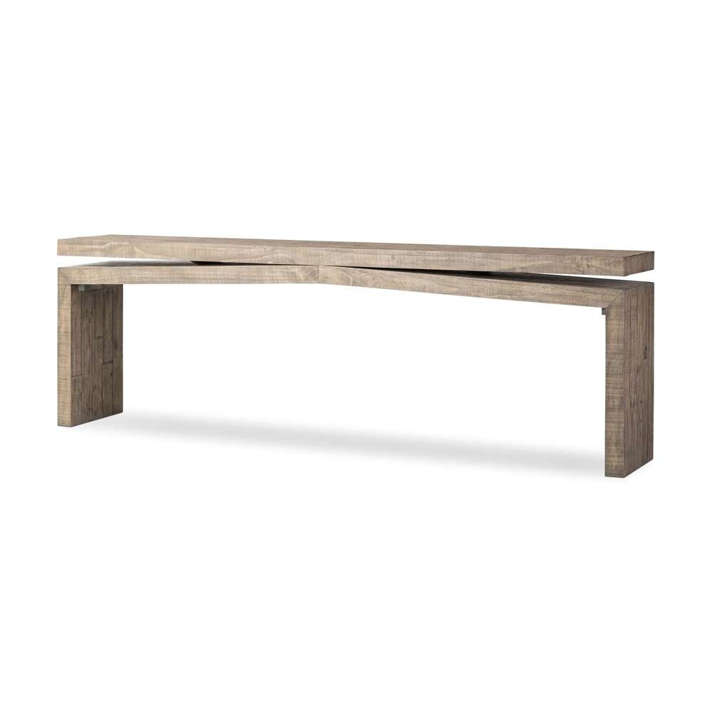 Four Hands - Matthes Large Console Table - Weathered Wheat - 243556-002 veiw 1
