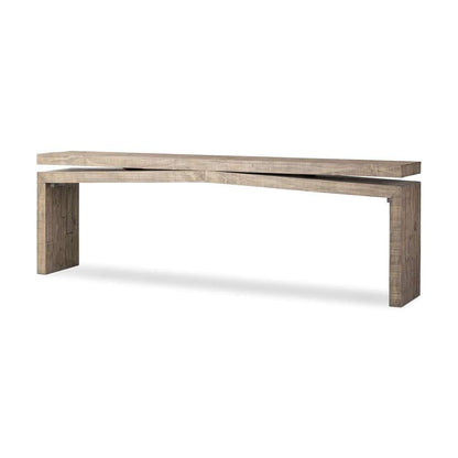 Four Hands - Matthes Large Console Table - Weathered Wheat - 243556-002 veiw 1