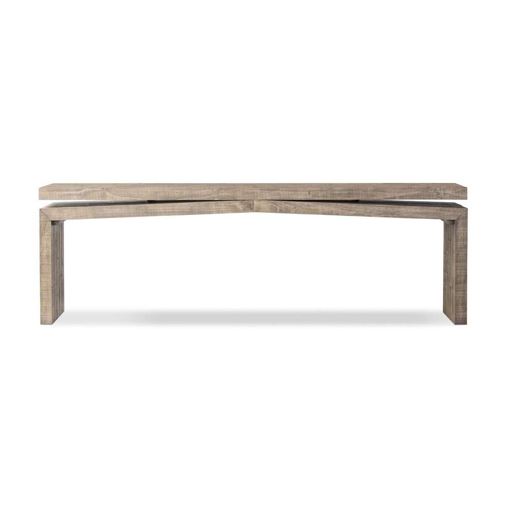 Four Hands - Matthes Large Console Table - Weathered Wheat - 243556-002 veiw 2