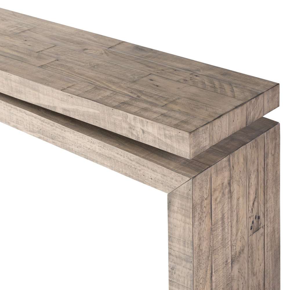 Four Hands - Matthes Large Console Table - Weathered Wheat - 243556-002 veiw 6