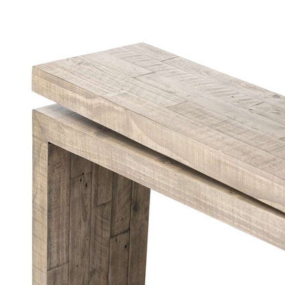Four Hands - Matthes Large Console Table - Weathered Wheat - 243556-002 veiw 7