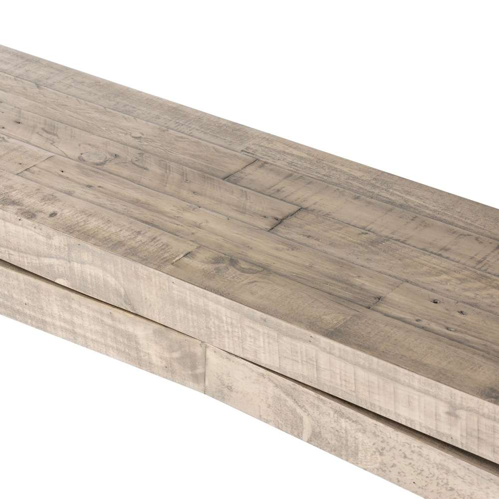 Four Hands - Matthes Large Console Table - Weathered Wheat - 243556-002 veiw 8
